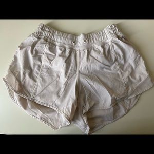 White Lululemon Shorts